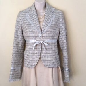 Woman’s Tweed Fully Lined Blazer by Laundry